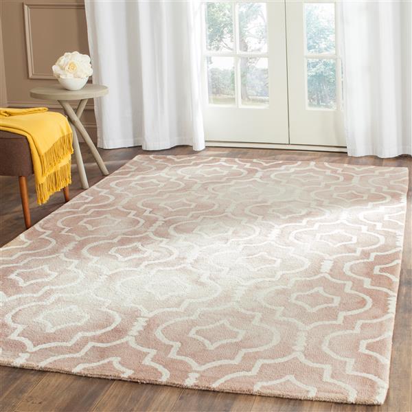 Safavieh Dip Dye Rug - 2-ft x 3-ft - Wool - Beige/Ivory