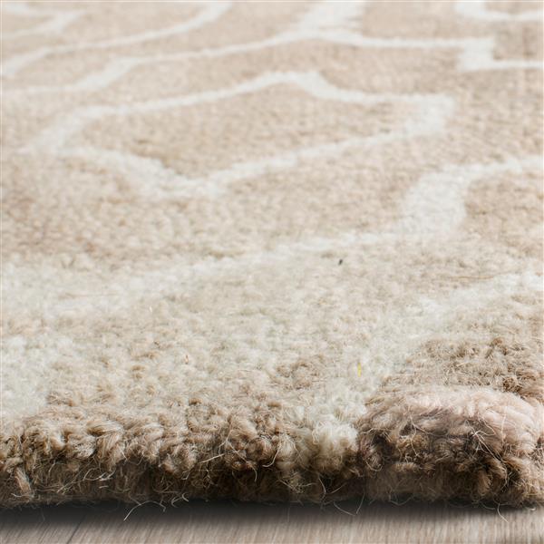 Safavieh Dip Dye Rug - 2-ft x 3-ft - Wool - Beige/Ivory