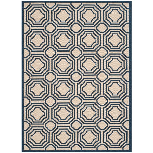 Safavieh Courtyard Rug - 2.6-ft x 5-ft - Polypropylene - Beige