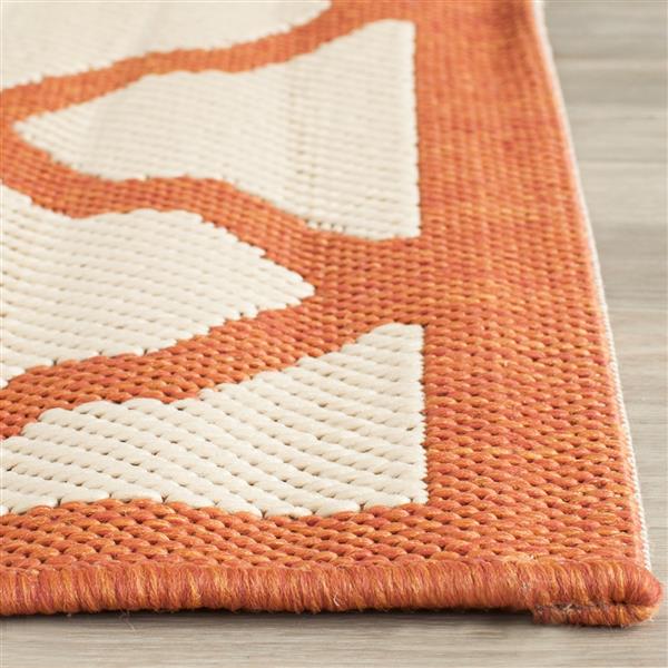Safavieh Courtyard Rug - 5.3-ft x 7.6-ft - Polypropylene - Beige