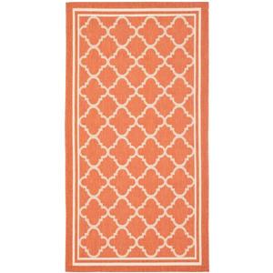 Safavieh Courtyard Rug - 2.6-ft x 5-ft - Polypropylene - Terracotta