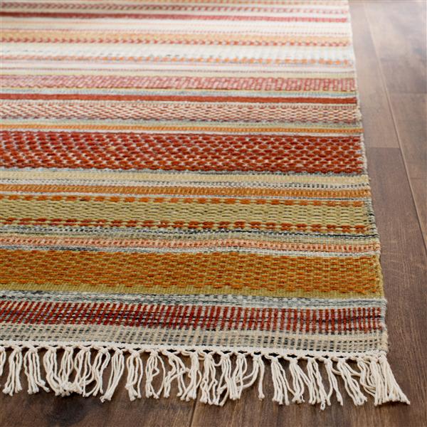Safavieh Kilim Rug - 8-ft x 10-ft - Polyester - Brown