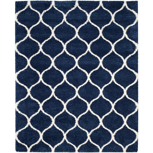 Safavieh Hudson Rug 8' x 10' Polypropylene Navy Blue/Ivory