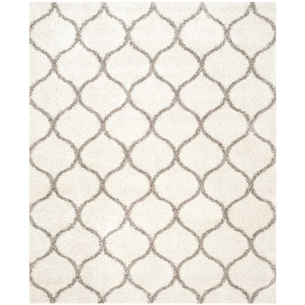 Safavieh Hudson Rug 8' x 10' Polypropylene Ivory/Gray SGH280A8
