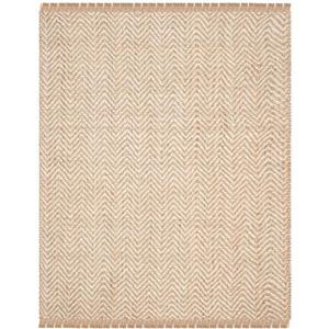 Safavieh Natural Fiber Rug - 8-ft x 10-ft - Jute - White/Natural