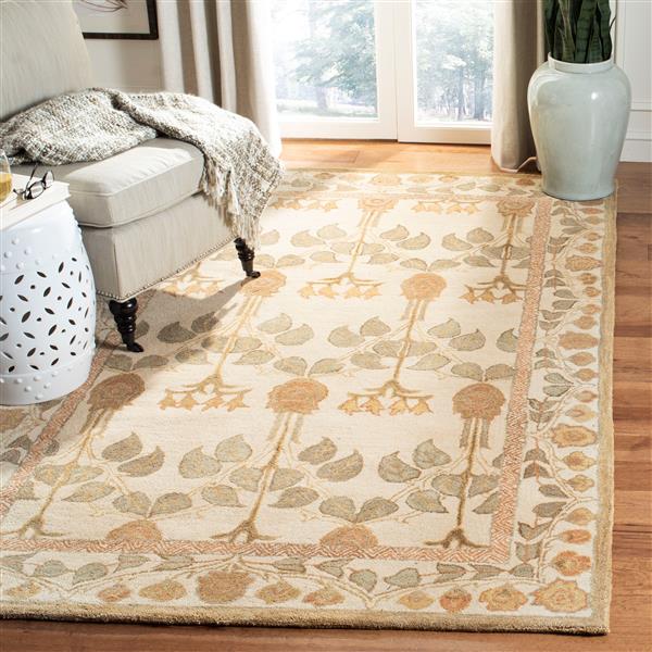 Safavieh Anatolia Rug - 9.5-ft x 13.5-ft - Wool - Ivory