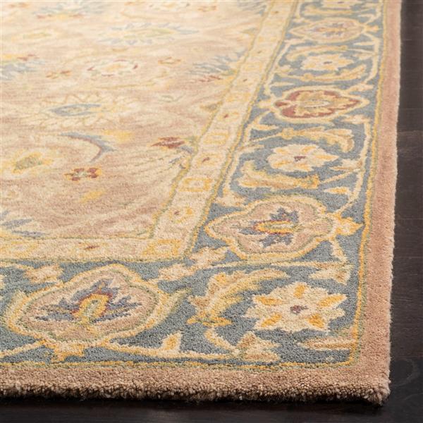Safavieh Anatolia Rug - 9.5-ft x 13.5-ft - Wool - Brown/Blue