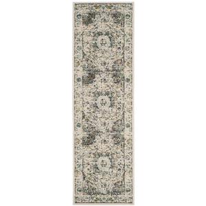 Safavieh Evoke Rug - 2.2-ft x 7-ft - Polypropylene - Gray/Gold