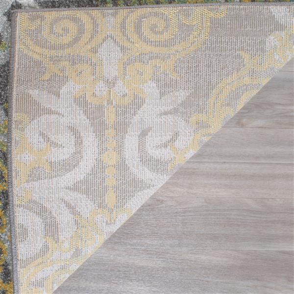 Safavieh Evoke Rug - 2.2-ft x 11-ft - Polypropylene - Gray/Ivory