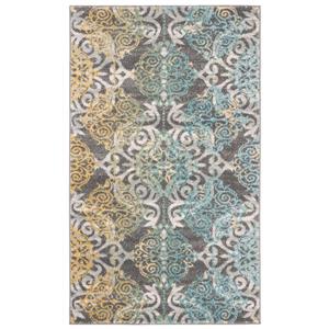 Safavieh Evoke Rug - 4-ft x 6-ft - Polypropylene - Gray/Ivory