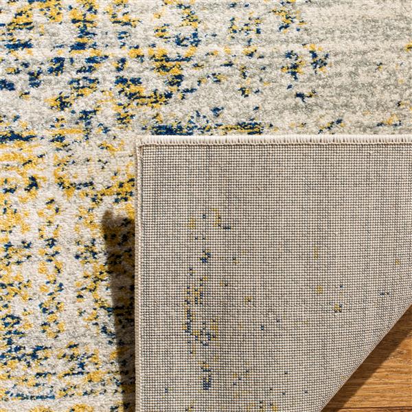 Safavieh Evoke Rug - 2.2-ft x 9-ft - Polypropylene - Ivory/Blue