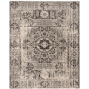 Safavieh Evoke Rug - 11-ft x 15-ft - Polypropylene - Ivory/Black