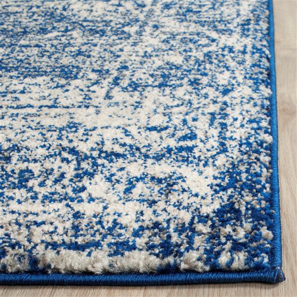 Safavieh Evoke Rug - 3-ft x 5-ft - Polypropylene - Navy Blue/Ivory