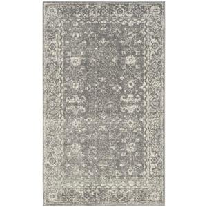 Safavieh Evoke Rug - 3-ft x 5-ft - Polypropylene - Gray/Ivory