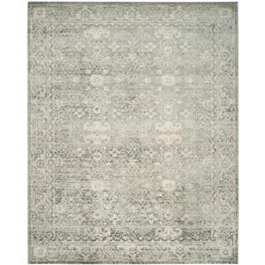 Safavieh Evoke Rug - 12-ft x 18-ft - Polypropylene - Silver/Ivory