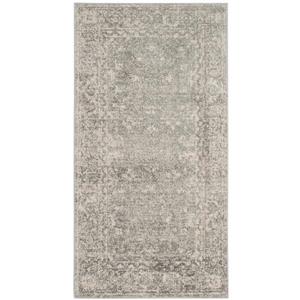 Safavieh Evoke Rug - 2.2-ft x 4-ft - Polypropylene - Silver/Ivory