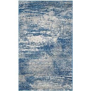 Safavieh Evoke Rug - 3-ft x 5-ft - Polypropylene - Navy Blue/Ivory