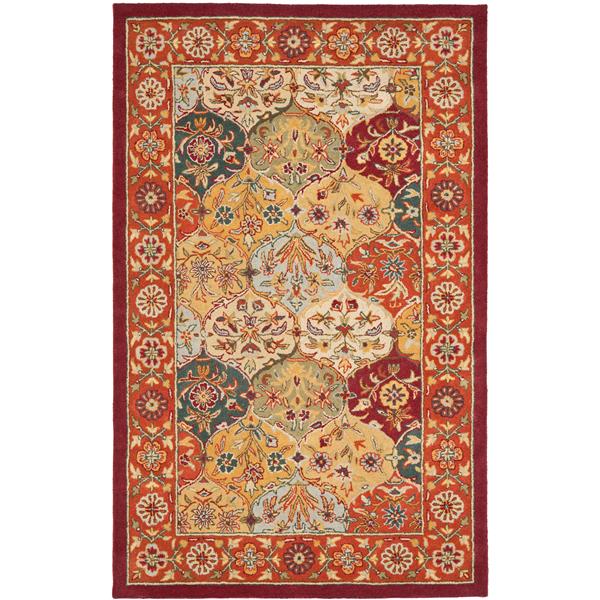 Safavieh Heritage Rug - 2.3-ft x 4-ft - Wool - Multicolour