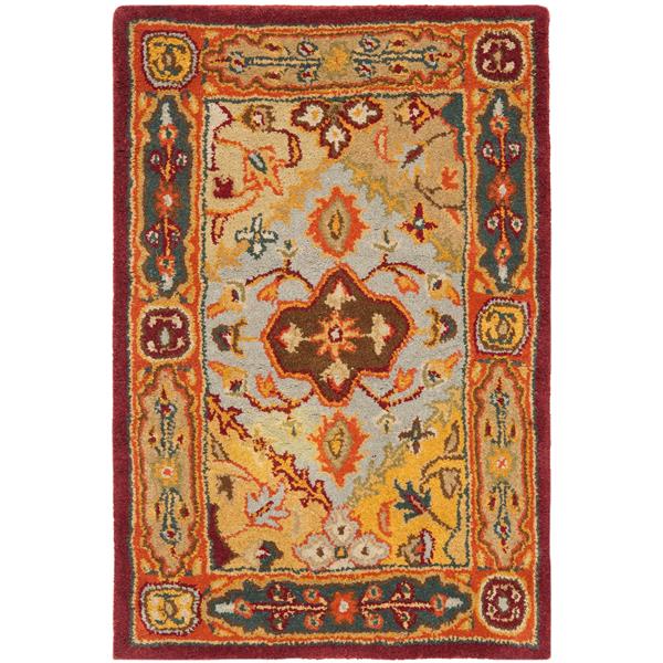 Safavieh Heritage Rug - 2.3-ft x 4-ft - Wool - Multicolour