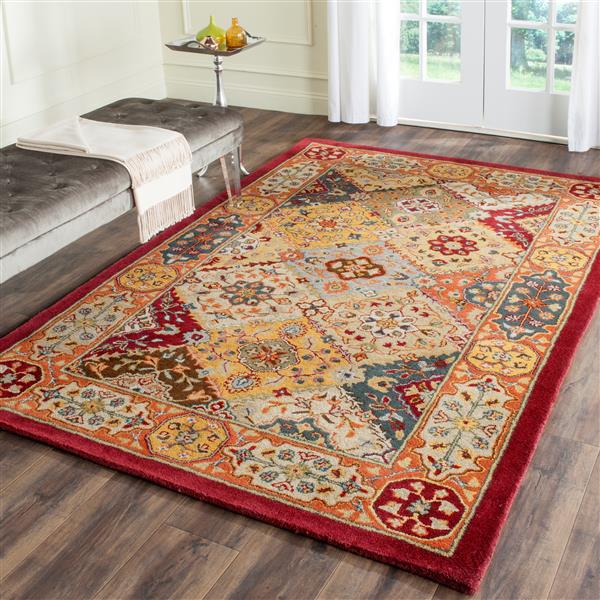 Safavieh Heritage Rug - 3-ft x 5-ft - Wool - Multicolour