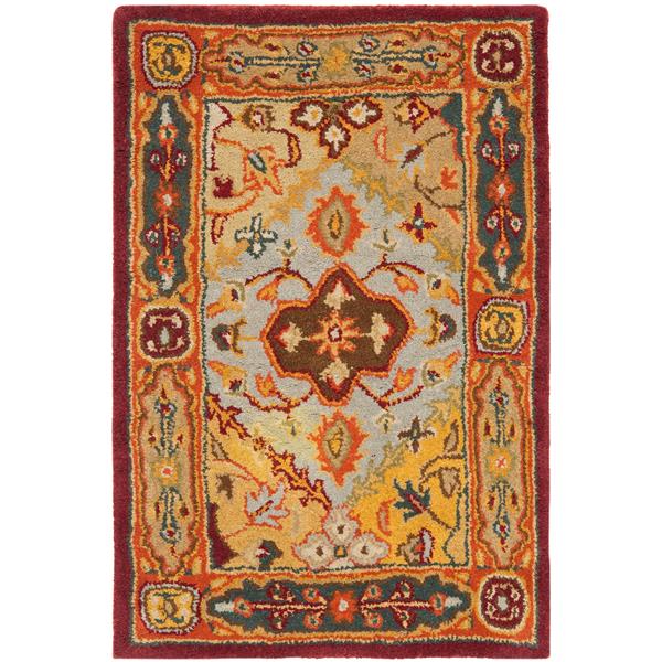 Safavieh Heritage Rug - 3-ft x 5-ft - Wool - Multicolour