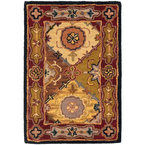 Safavieh Heritage Rug - 2.3-ft x 4-ft - Wool - Multicolour