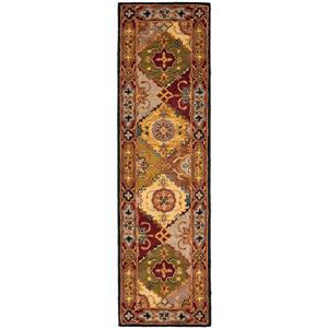 Safavieh Heritage Rug - 2.3-ft x 8-ft - Wool - Multicolour