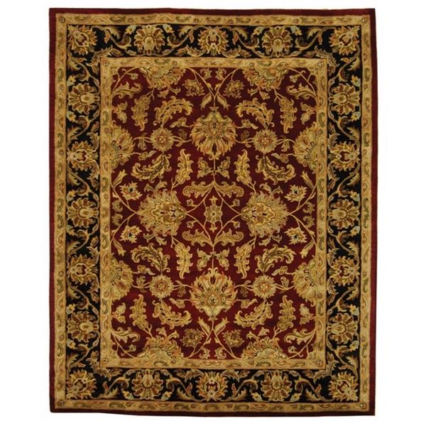 Safavieh Heritage Rug - 11-ft x 15-ft - Wool - Red/Black HG628C-1115 | RONA