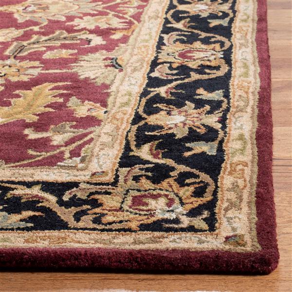 Safavieh Heritage Rug - 2-ft x 3-ft - Wool - Red/Black