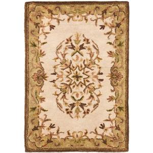 Safavieh Heritage Rug - 2-ft x 3-ft - Wool - Beige/Green