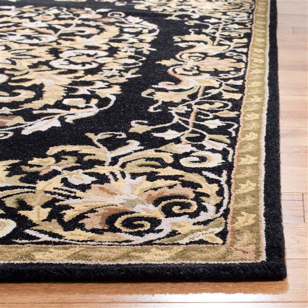 Safavieh Heritage Rug - 2.3-ft x 8-ft - Wool - Black