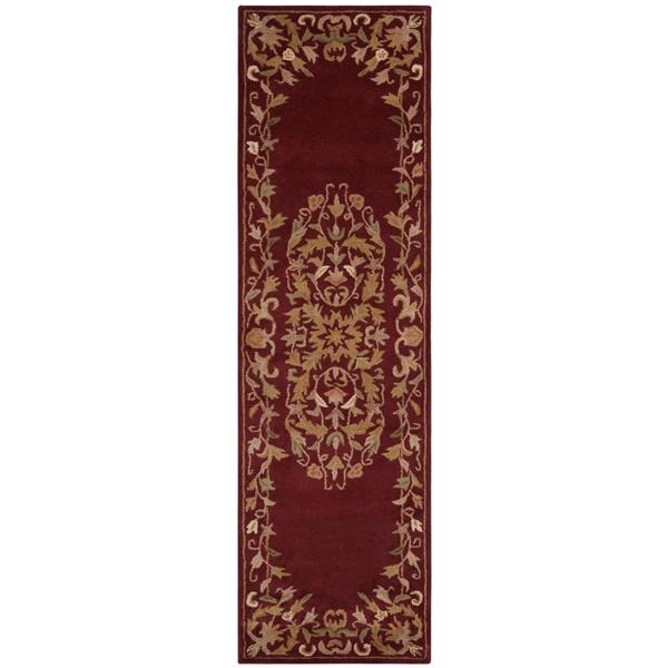 Safavieh Heritage Rug - 2.3-ft x 8-ft - Wool - Red