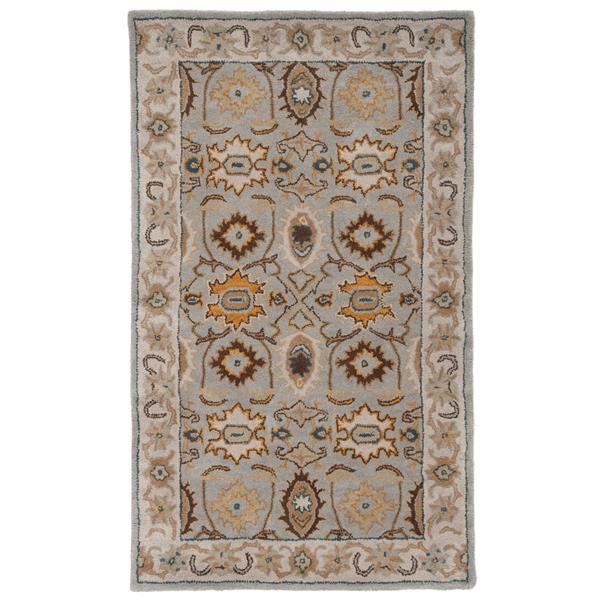 Safavieh Heritage Rug - 2-ft x 3-ft - Wool - Light Gray