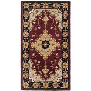 Safavieh Heritage Rug - 2-ft x 3-ft - Wool - Red/Black