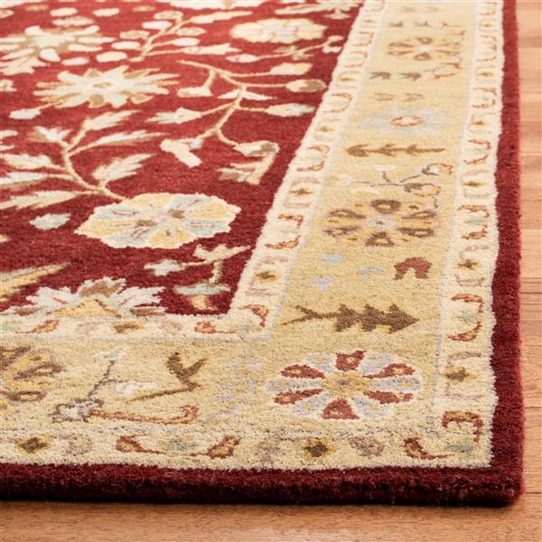 Safavieh Heritage Rug - 2-ft x 3-ft - Wool - Red/Gold
