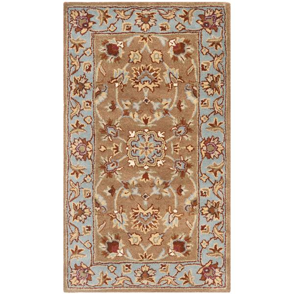 Safavieh Heritage Rug - 2.3-ft x 4-ft - Wool - Beige/Blue