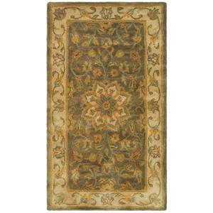 Safavieh Heritage Floral Rug - 2-ft x 3-ft - Wool - Green/Taupe