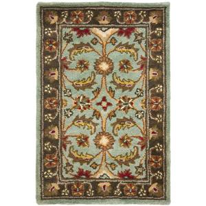 Safavieh Heritage Floral Rug - 2-ft x 3-ft - Wool - Blue/Brown