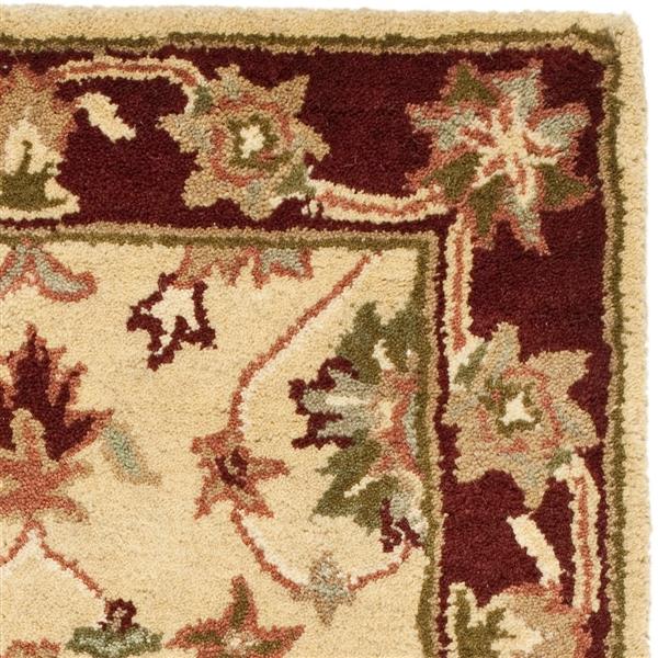 Safavieh Heritage Floral Rug - 2-ft x 3-ft - Wool - Ivory/Red