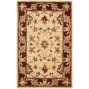 Safavieh Heritage Floral Rug - 2-ft x 3-ft - Wool - Ivory/Red