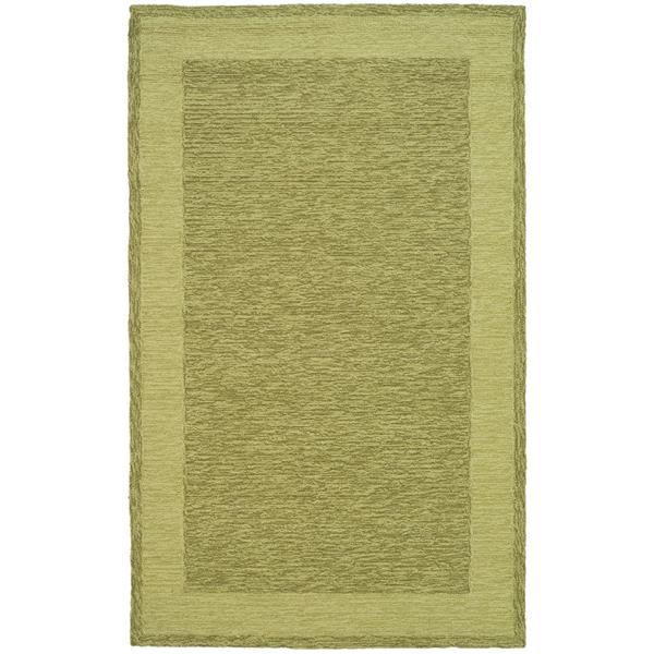 Safavieh Easy Care Border Rug - 3-ft x 5-ft - Polypropylene - Green