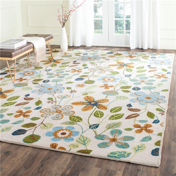 Safavieh Four Seasons Rug - 2.5-ft x 4-ft - Polyester - Multicolour