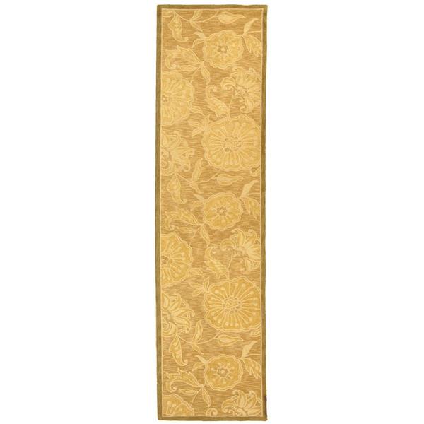 Safavieh Chelsea Floral Rug - 2.5-ft x 6-ft - Wool - Brown