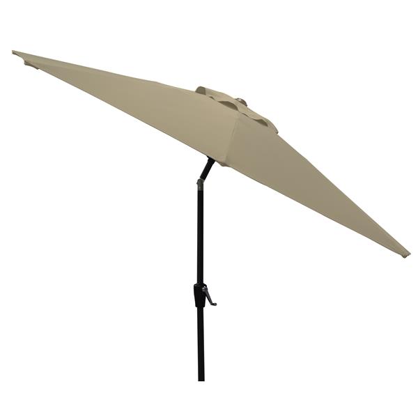 F. Corriveau International Patio Umbrella Octogonal Fabric Top - Tan - 8.5'