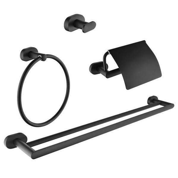 27+ Matte Black Bathroom Accessories Pics