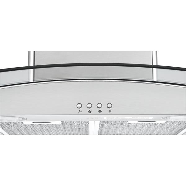 Ancona 36-in 620 CFM Island Range Hood (Stainless Steel)