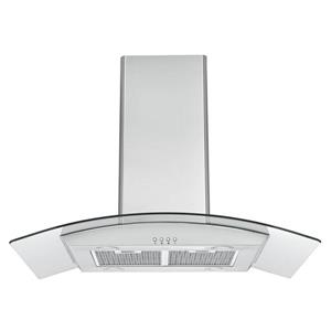 Ancona 36-in 620 CFM Island Range Hood (Stainless Steel)