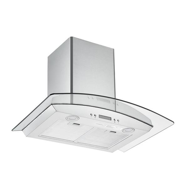 Ancona 30 In 620 Cfm Wall Mounted Range Hood Stainless Steel An