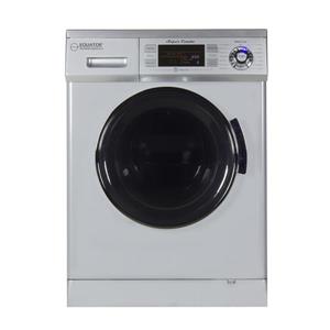 Equator 24-in 1.57-cu ft Front-Load Combination Washer and Dryer (Silver)