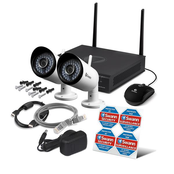 swann 4 camera 4 channel 1080p wifi nvr security system